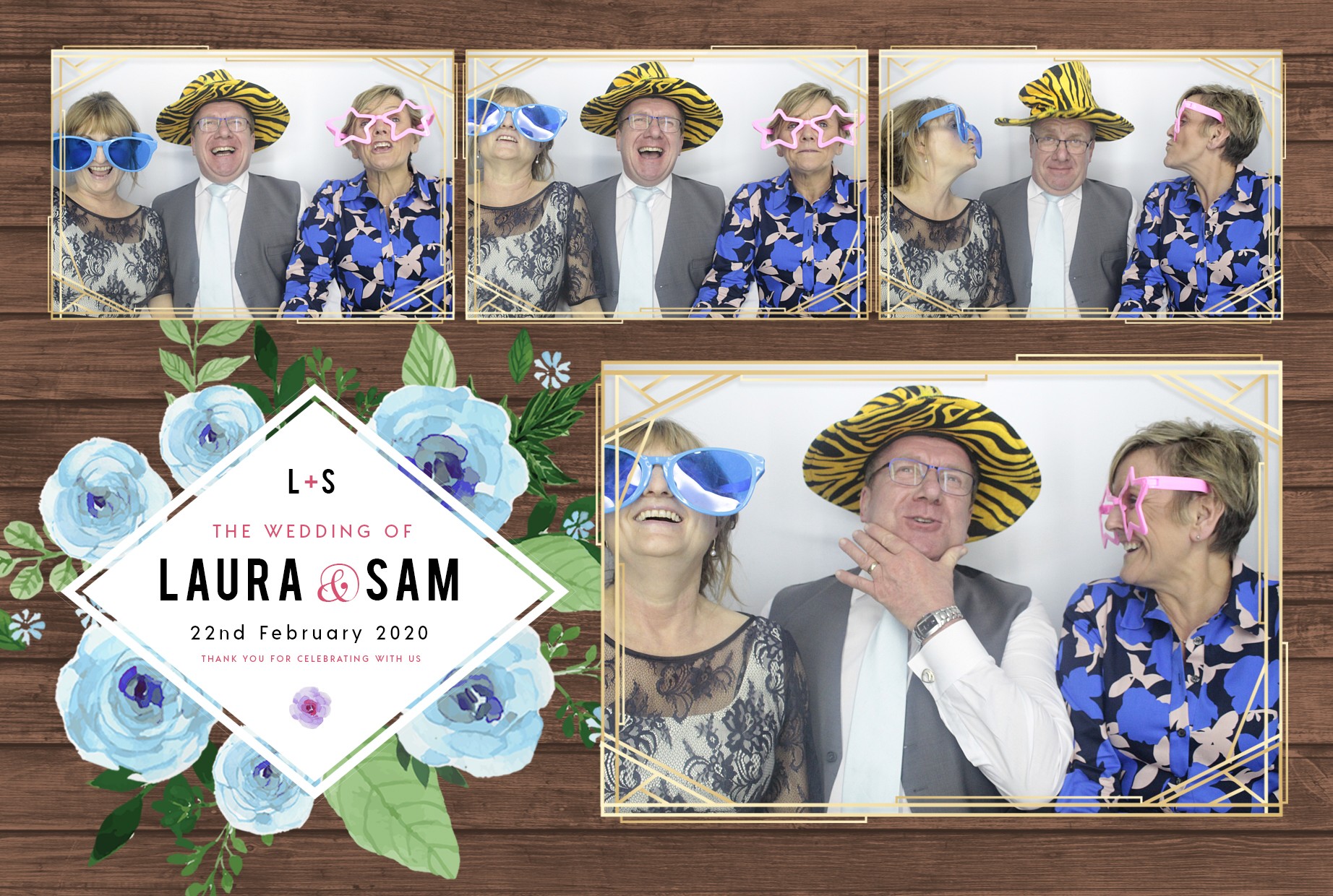 Laura and Sam's Wedding | View more photos from the event at gallery.myphotoboothexperience.co.uk/u/MyPhotoBoothExperienceLtd/Laura-and-Sams-Wedding